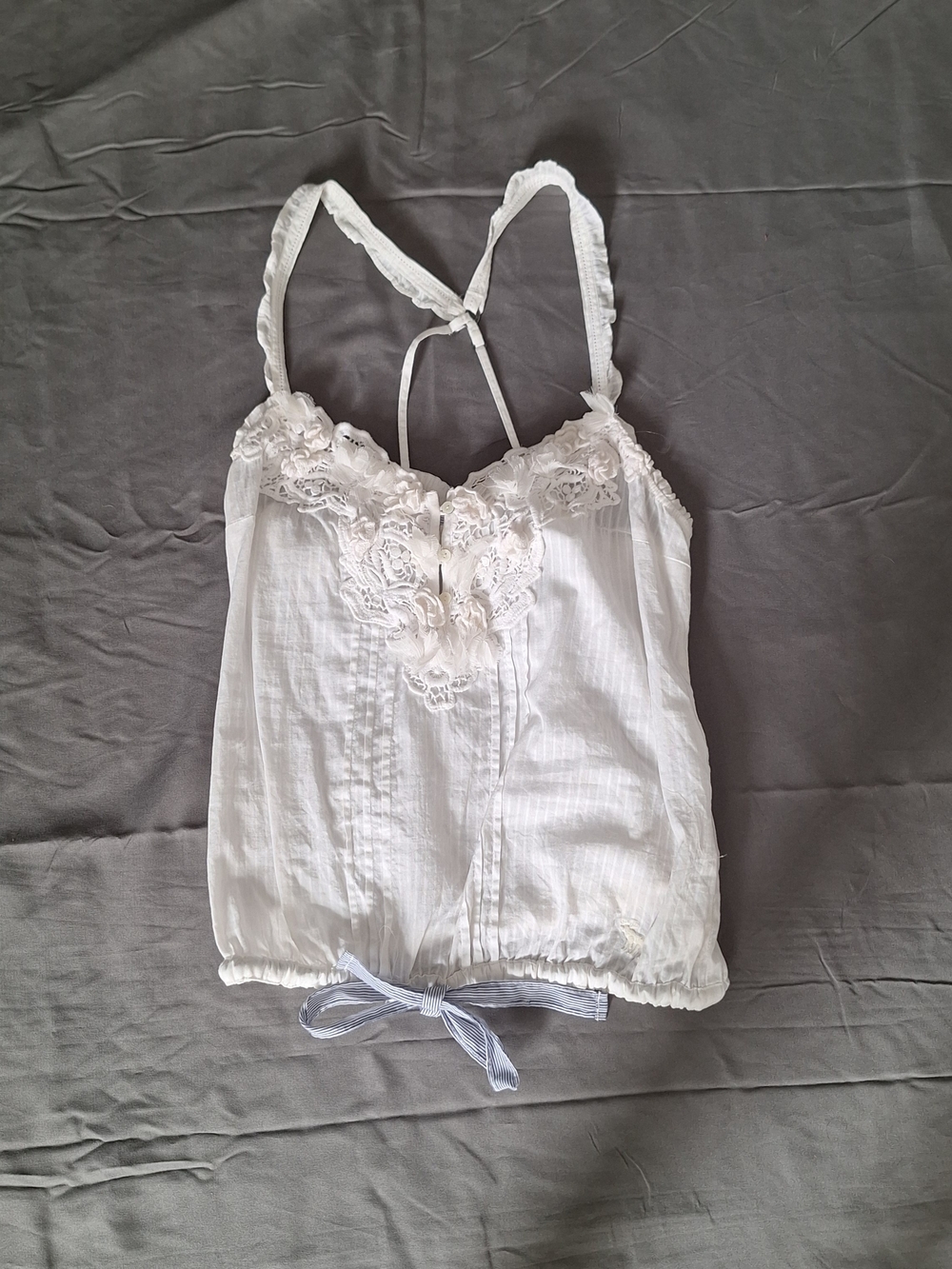 Abercrombie & Fitch White Women's Camisole M